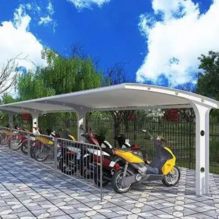 黄骅市膜结构电动车棚